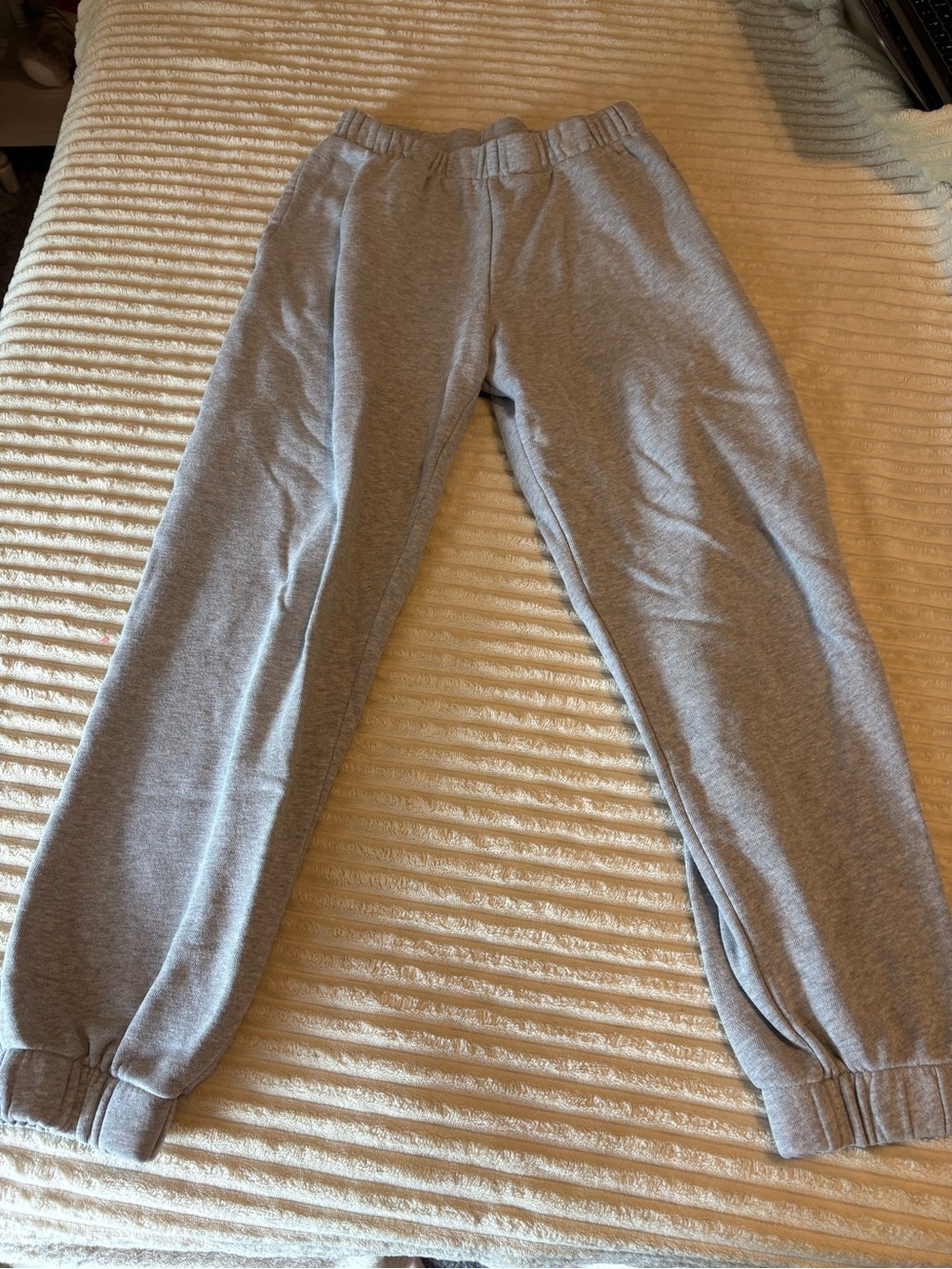 Brandy Melville Gray Heather Jogger Sweatpants